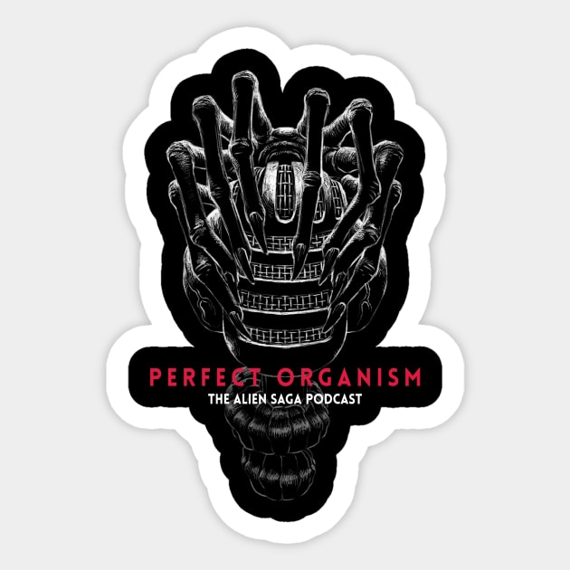 Perfect Organism Official t-shirt Design Sticker by Perfect Organism Podcast & Shoulder of Orion Podcast